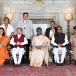 चंद्रपूरच्या उज्ज्वला सोयम यांचा राष्ट्रीय फ्लोरेन्स नाइटिंगेल पुरस्काराने सन्मानराष्ट्रपती द्रौपदी मुर्मू यांच्या हस्ते करण्यत आला  गौरव..केंद्रीय आरोग्यमंत्री जे.पी. नड्डा, आरोग्य राज्यमंत्री प्रतापराव जाधव यांची उपस्थिती ….