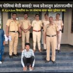 बुलढाणा ग्रामीण पोलिसांची मोठी कारवाई: मध्य प्रदेशातून चोरीचा माल जप्त, आरोपीला बेड्या….
