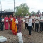 पाडळी शिंदे येथील दोन महिला गटांना सरकी बॅग वाटप…